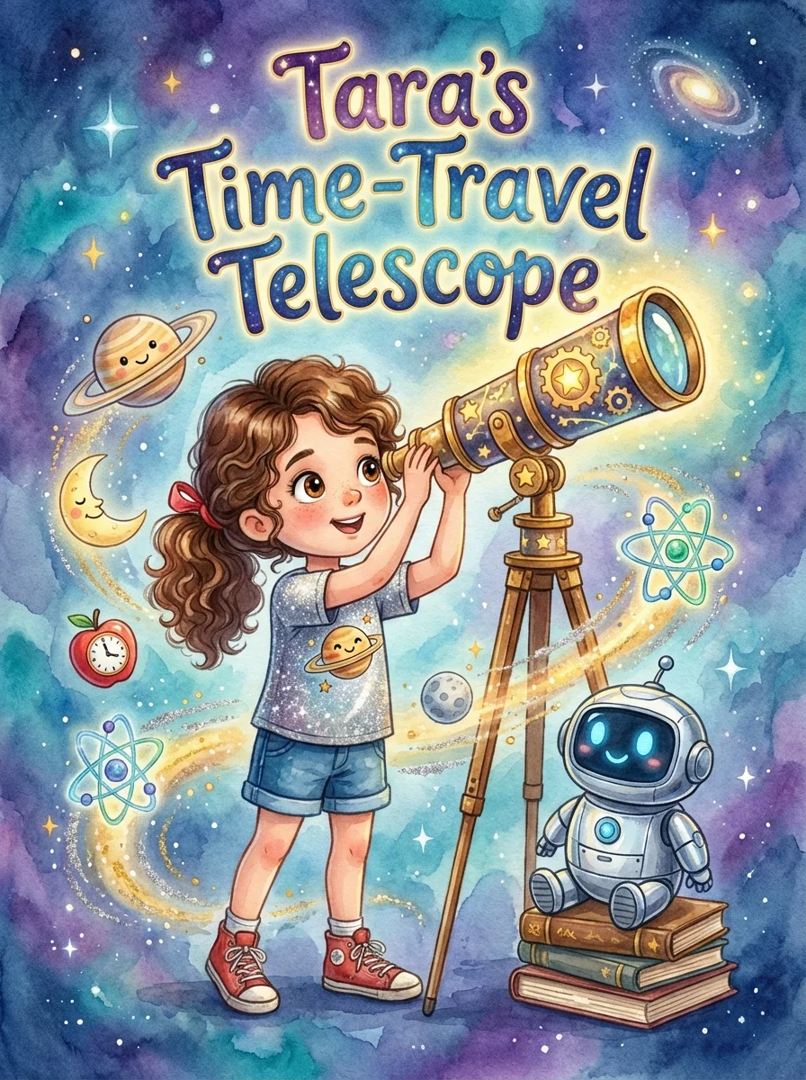 Cover of Tara's Time-Travel Telescope