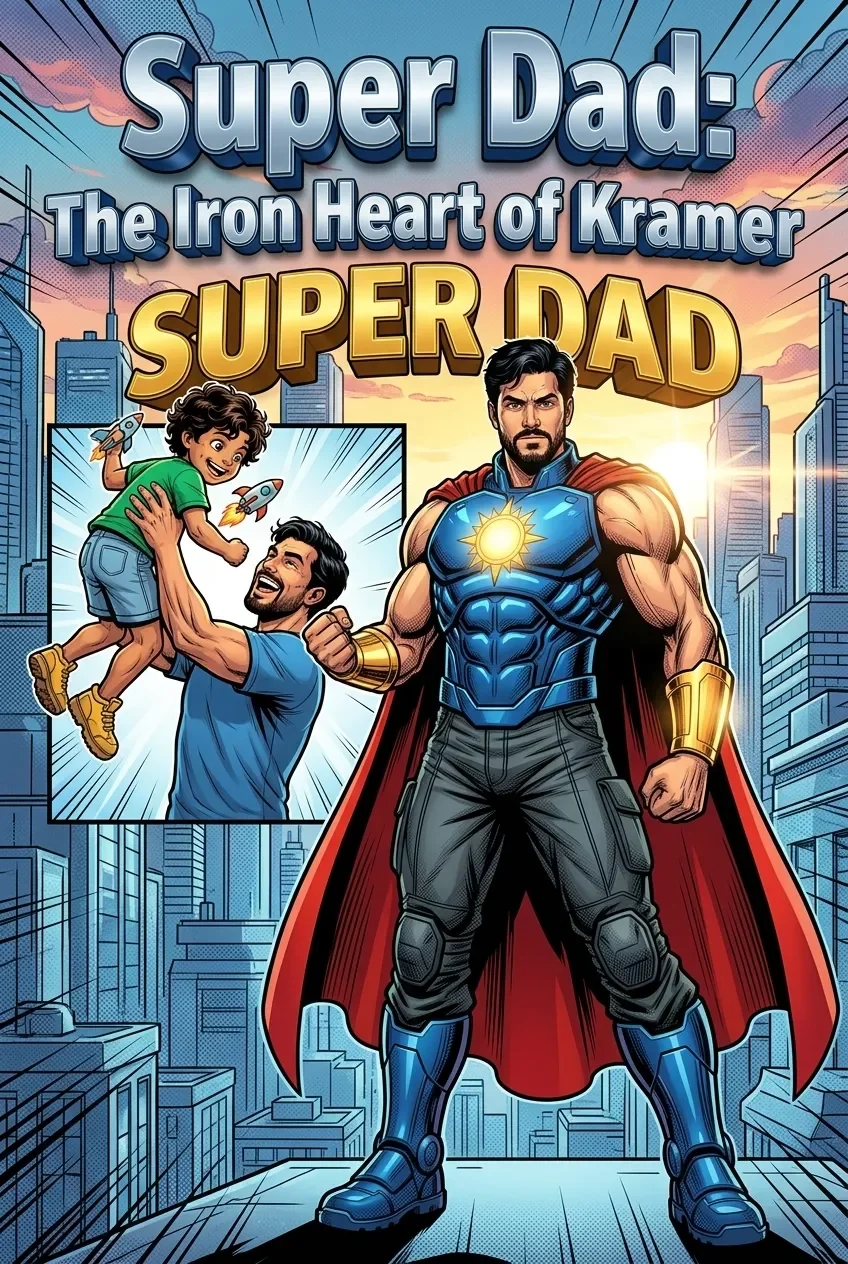 Cover of Super Dad: The Iron Heart of Kramer